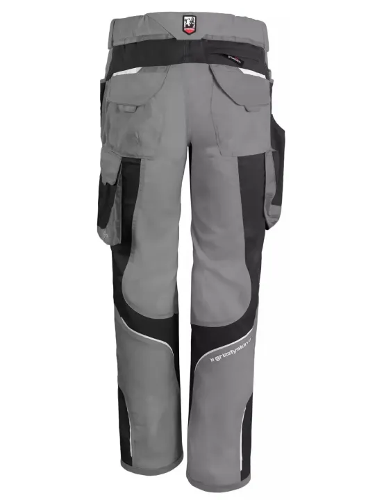 Брюки Grizzlyskin IRON серый/чёрный