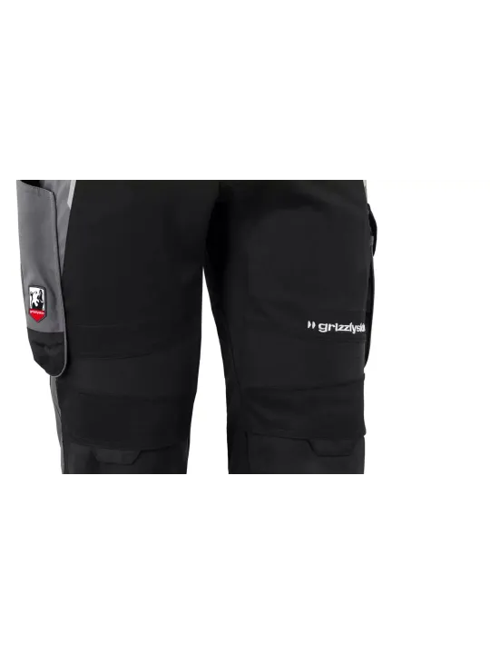 Брюки Grizzlyskin IRON черный/серый