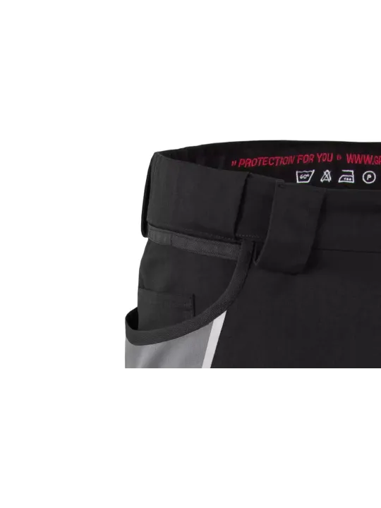 Брюки Grizzlyskin IRON черный/серый