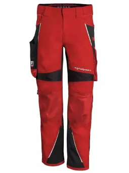 Рабочие брюки Iron Grizzlyskin IRON красный/чёрный