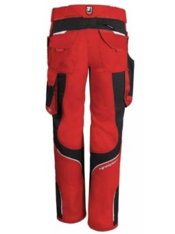 Tööpükste komplekt Grizzlyskin IRON Püksid Grizzlyskin punane/must