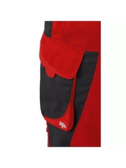 Рабочие брюки Iron Grizzlyskin IRON красный/чёрный