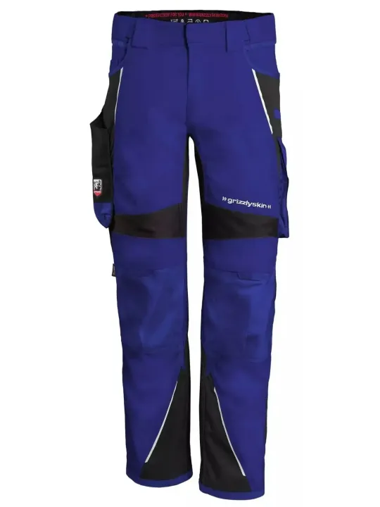 Рабочие брюки Iron Grizzlyskin IRON синий/чёрный