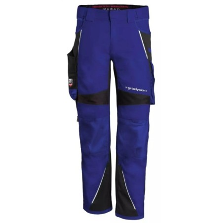 Рабочие брюки Iron Grizzlyskin IRON синий/чёрный