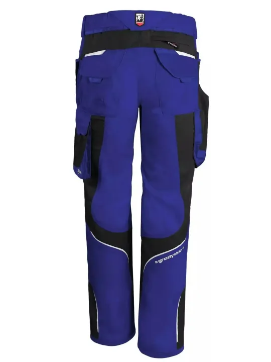 Рабочие брюки Iron Grizzlyskin IRON синий/чёрный