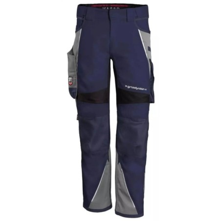 Брюки Grizzlyskin IRON тёмносиний/серый