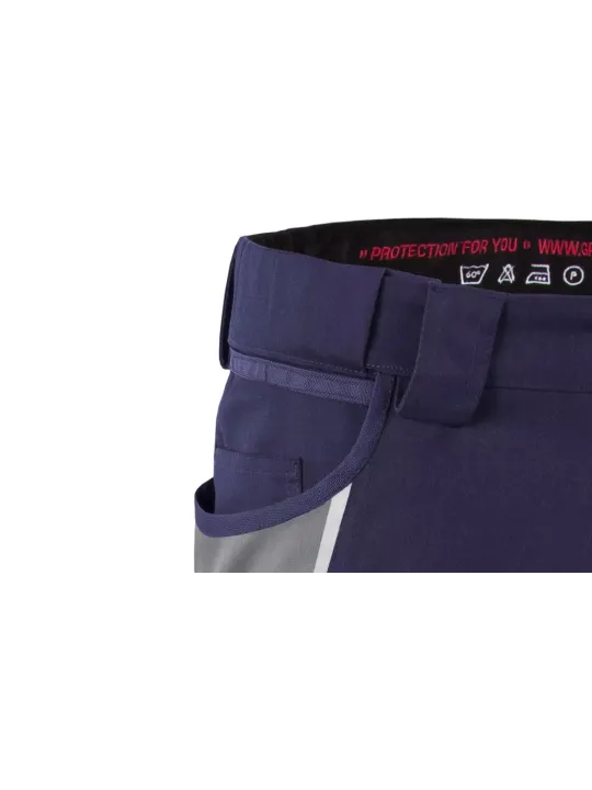 Брюки Grizzlyskin IRON тёмносиний/серый