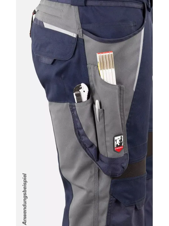 Брюки Grizzlyskin IRON тёмносиний/серый