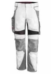 Брюки Grizzlyskin IRON белый/серый
