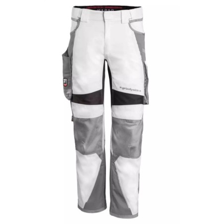 Брюки Grizzlyskin IRON белый/серый