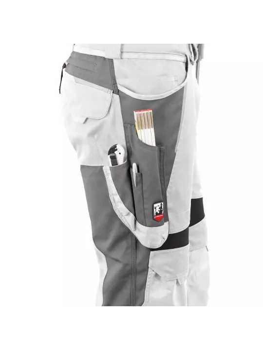 Брюки Grizzlyskin IRON белый/серый
