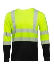 Футболка сигнальная с длинными рукавами LUM