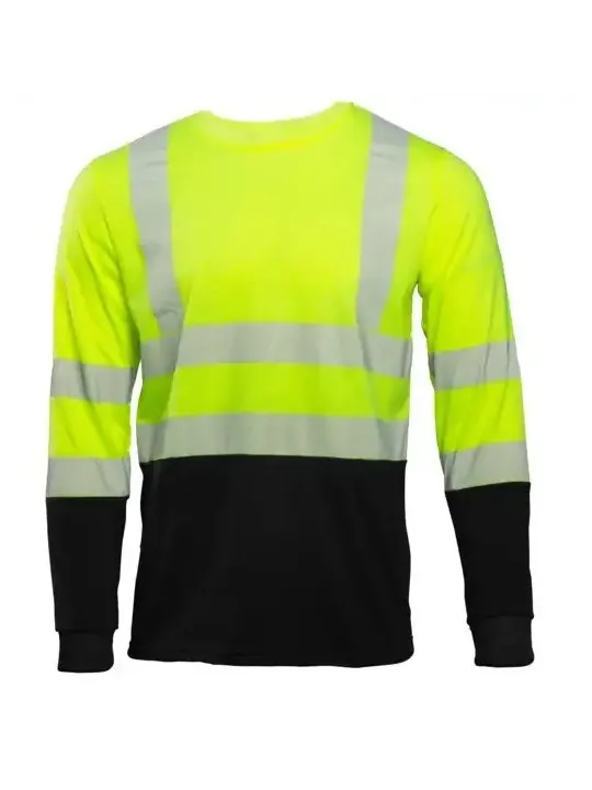 Футболка сигнальная с длинными рукавами LUM