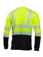 Футболка сигнальная с длинными рукавами LUM