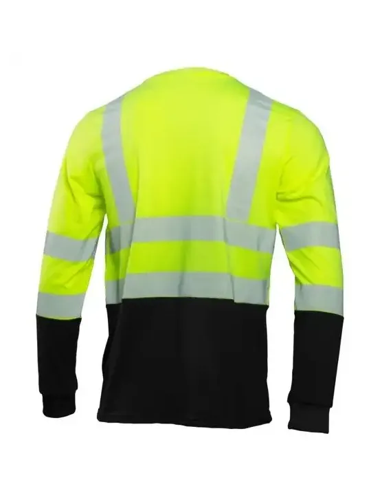 Футболка сигнальная с длинными рукавами LUM