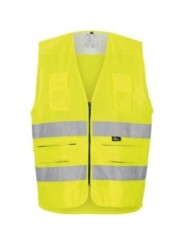 Жилет светоотражающий с молнией