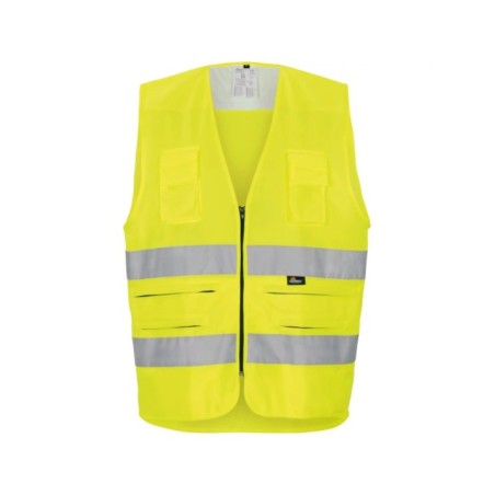 Жилет светоотражающий с молнией