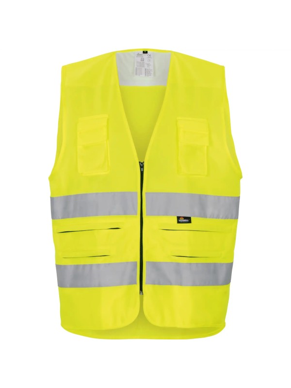 Жилет светоотражающий с молнией