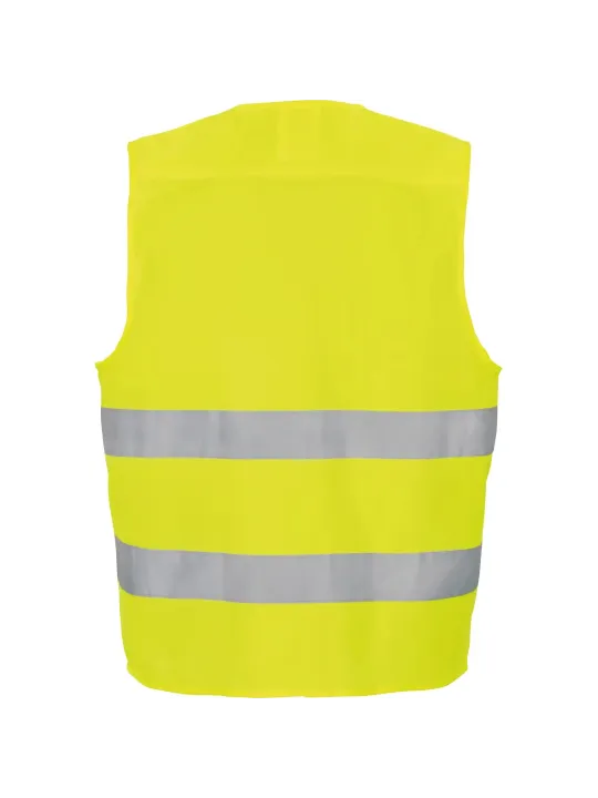 Жилет светоотражающий с молнией