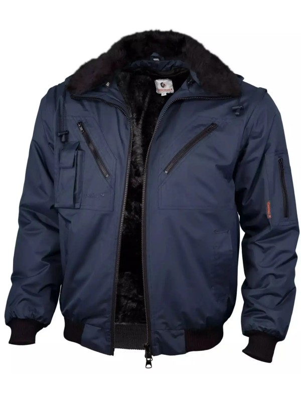 Утепленная водонепроницаемая куртка Пилот 4-in-1