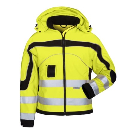 KÕRGNÄHTAV SOFTSHELL JAKK NEOONKOLLANE