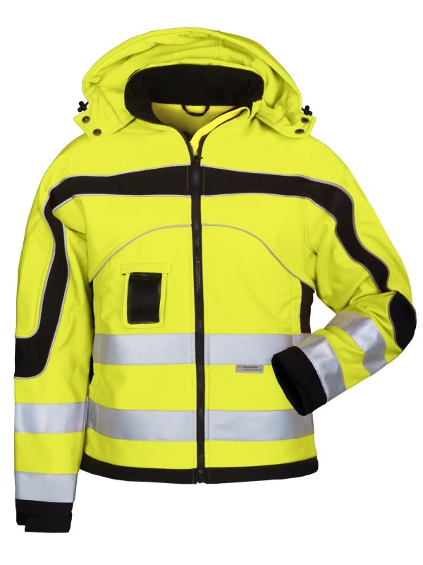 KÕRGNÄHTAV SOFTSHELL JAKK NEOONKOLLANE