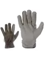Pабочие перчатки из нескользящей синтетической AMARA кожи на флисовой подкладке