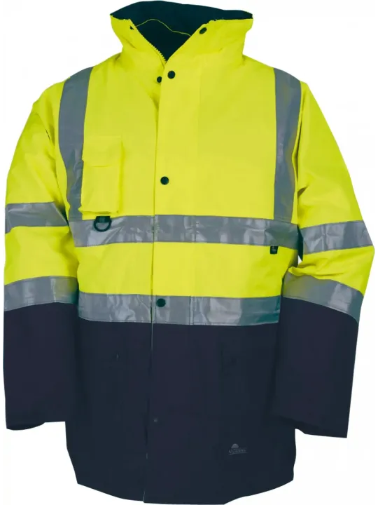 Зимняя парка 5 в 1 желтый/синий