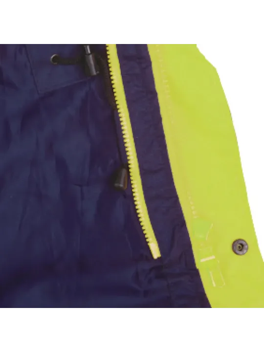 Зимняя парка 5 в 1 желтый/синий