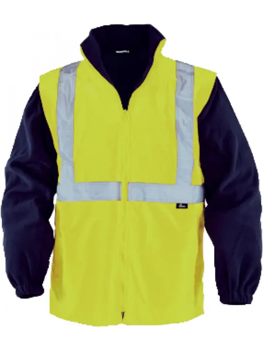 Зимняя парка 5 в 1 желтый/синий