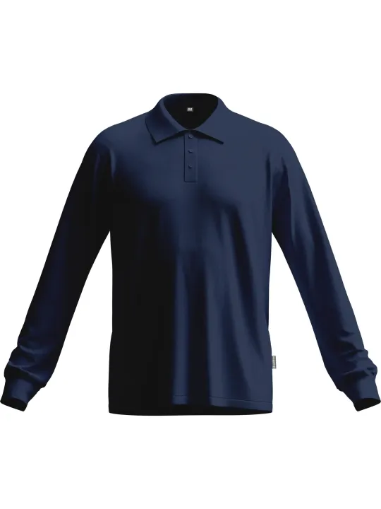 Tencel' pikkade varrukatega polo sark 'iND' - Plus X Award