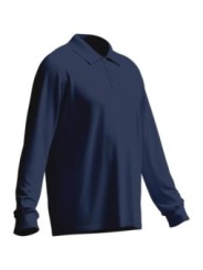 Tencel' pikkade varrukatega polo sark 'iND' - Plus X Award