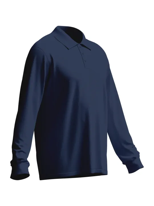 Tencel' pikkade varrukatega polo sark 'iND' - Plus X Award