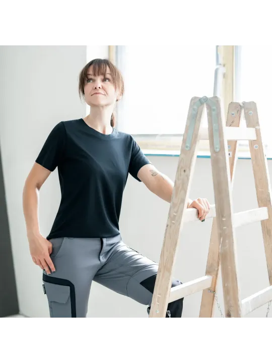 Tencel' T-särk 'iND' - Plus X