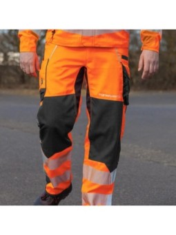 Tööpüksid Grizzlyskin kõrge nähtavusega kaitse