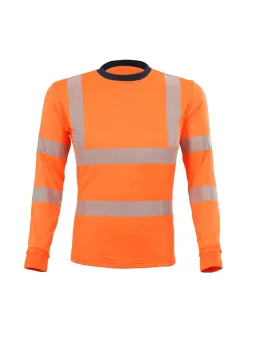 Футболка с длинными рукавами Lyocell 'All-round high-visibility protection' с защитой от УФ