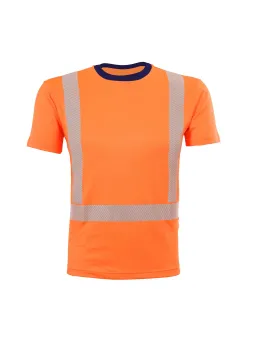 Футболка из лиоцелла 'Всесторонняя защита повышенной видимости' с УФ-защитой