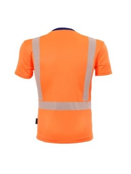 Футболка из лиоцелла 'Всесторонняя защита повышенной видимости' с УФ-защитой