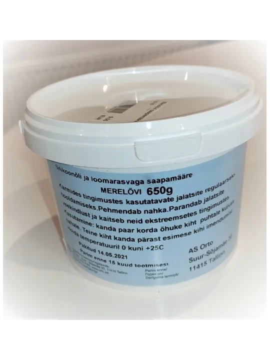 Крем для обуви 'Merelхvi' в банке 650g