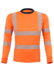 Футболка с длинными рукавами Lyocell 'All-round high-visibility protection' с защитой от УФ